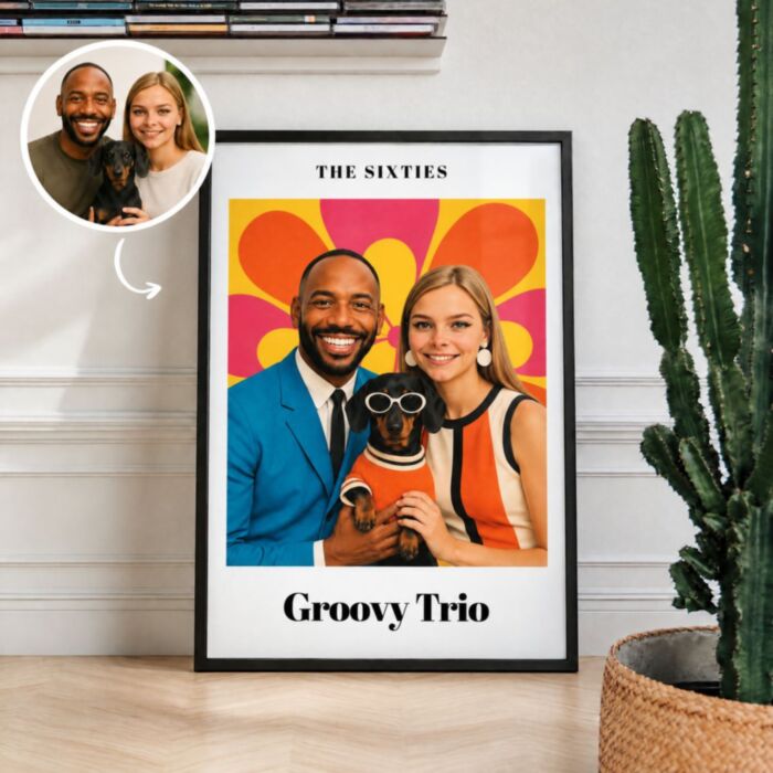 Personalised Time Travel Poster