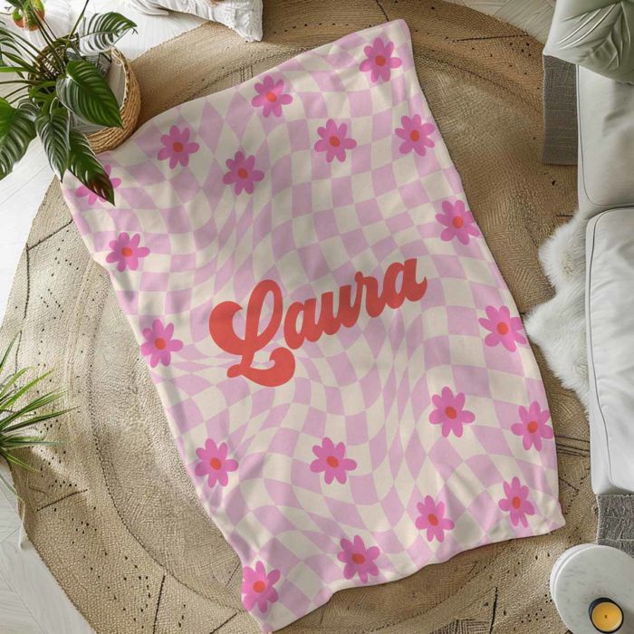 Personalised Retro Blanket