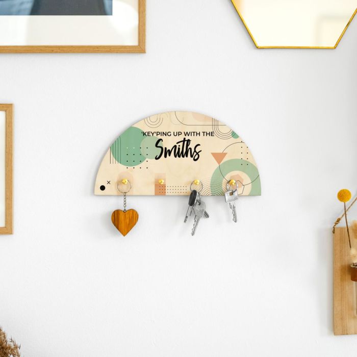 Personalised Wooden Key Holder