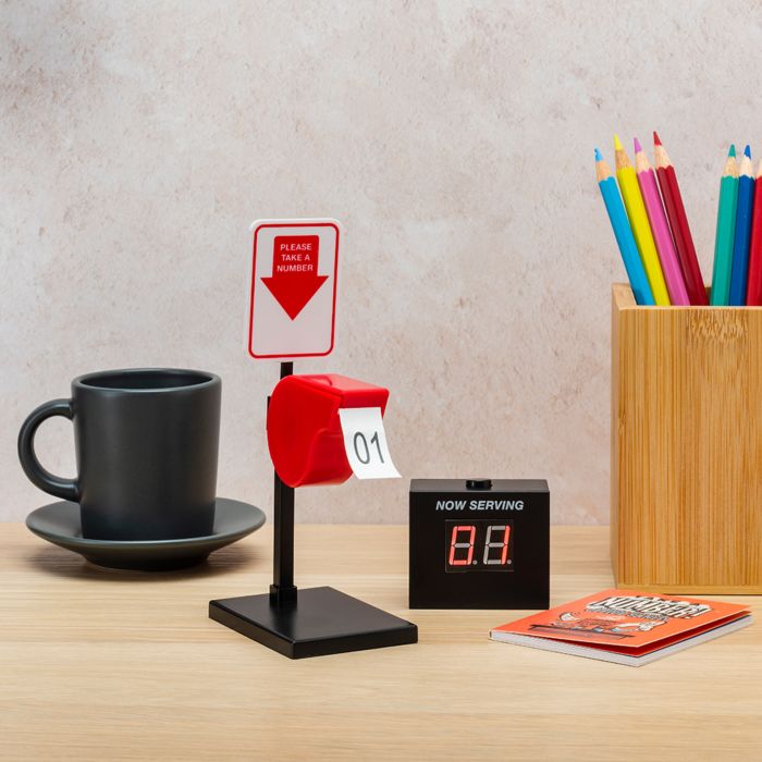 Take A Number - Mini ticket dispenser