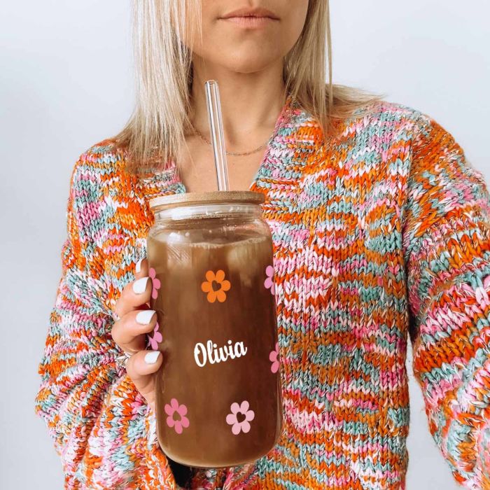 Personalised Drinking Glass