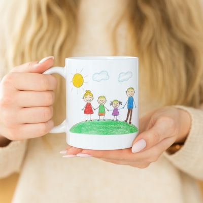 Personalised Drawing Mug