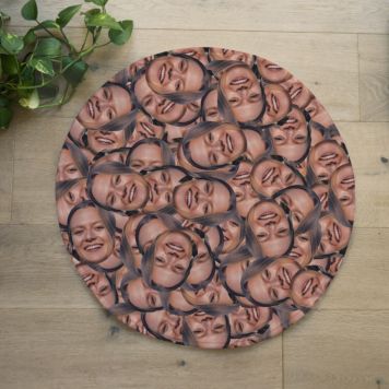 Personalised Face Bath Mat - Design
