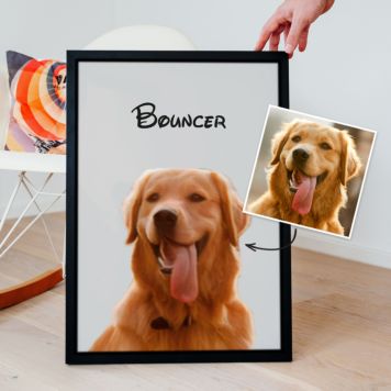 Toon Your Pet Cartoon Poster - Design