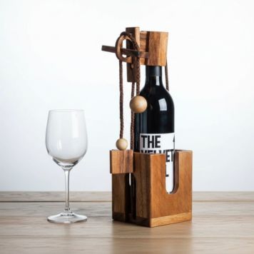 The Wine Trap Wooden Puzzle