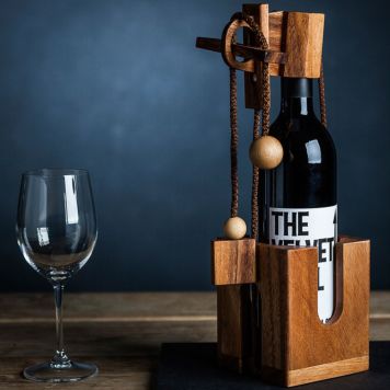 The Wine Trap Wooden Puzzle