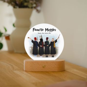 Personalised Wizard LED Lamp