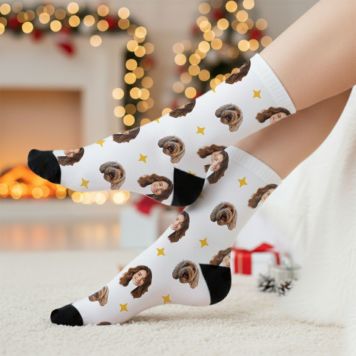 Personalised Socks with Pet and Face