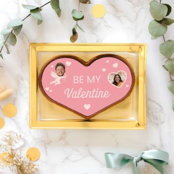 Personalised Valentine's Day Chocolate Heart