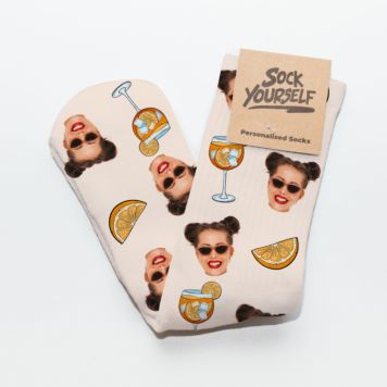 Personalised Aperol Socks - Design