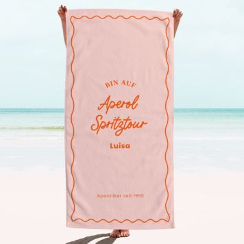 Personalised Coloured Towel