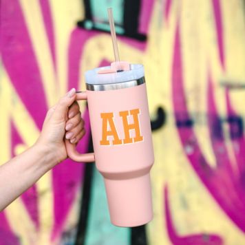 Personalised Drinking Cup with Monogram - Design