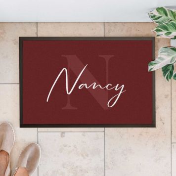 Personalised Doormat with Monogram
