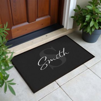Personalised Doormat with Monogram