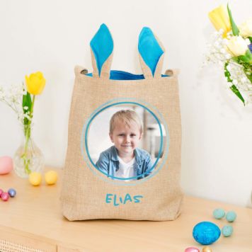 Personalised Easter Bag with Photo and Name - Design