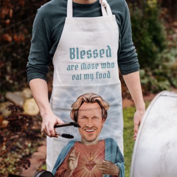 Saint Yourself Apron - Design