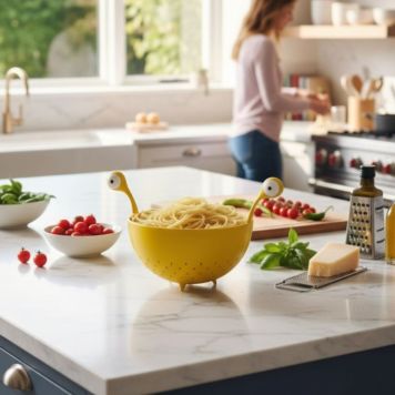 Spaghetti Monster Colander