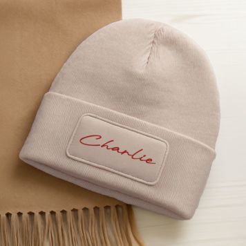 Personalised Beanie with Text