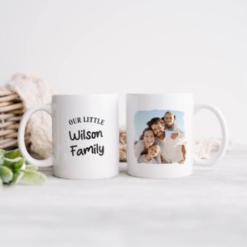Personalised Text and Photo Mug - Design