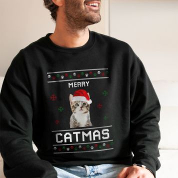 Personalised Pet Christmas Sweatshirt