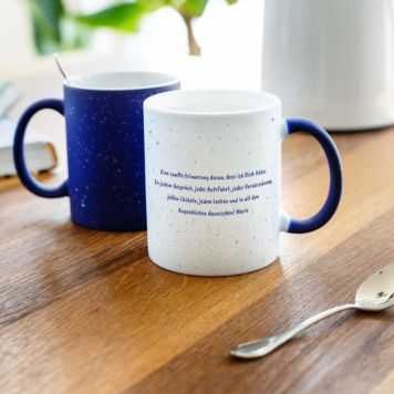 Personalisable mug with text - Design