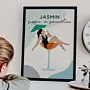 Personalised Illustrated Cocktail Poster