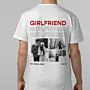 Personalised T-Shirt with Black and White Photos and Text