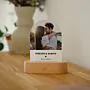 Personalised Photo LED Lamp With Heart