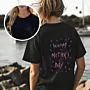 Personalised T-Shirt with Dual-Sided Drawing
