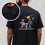 Personalised T-Shirt with Dual-Sided Drawing