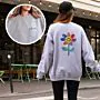 Personalised Sweatshirt with Dual-Sided Drawing