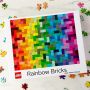 LEGO Rainbow Bricks Puzzle
