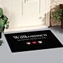Personalised Doormat With Family Symbols
