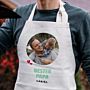 Personalised Photo Apron With Custom Text