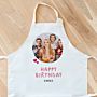 Personalised Photo Apron With Custom Text