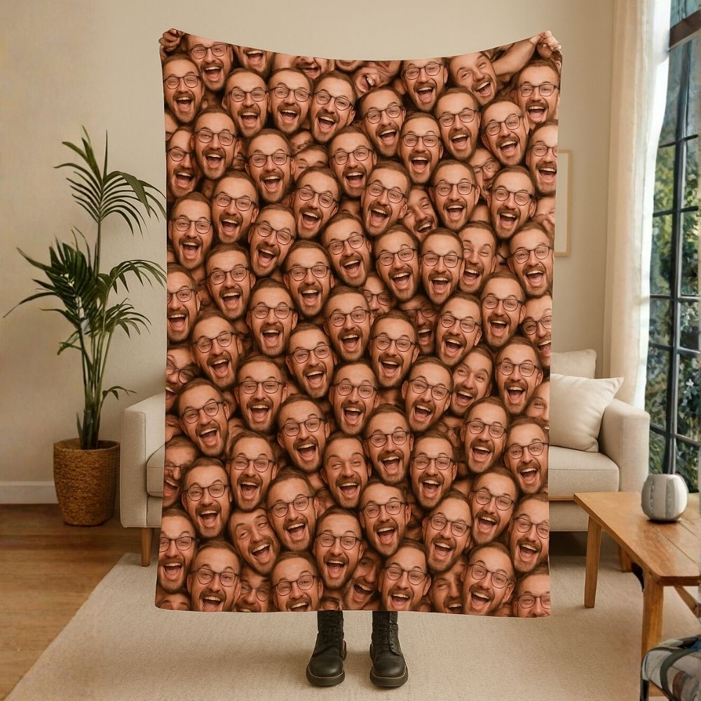 Personalised Face Blanket