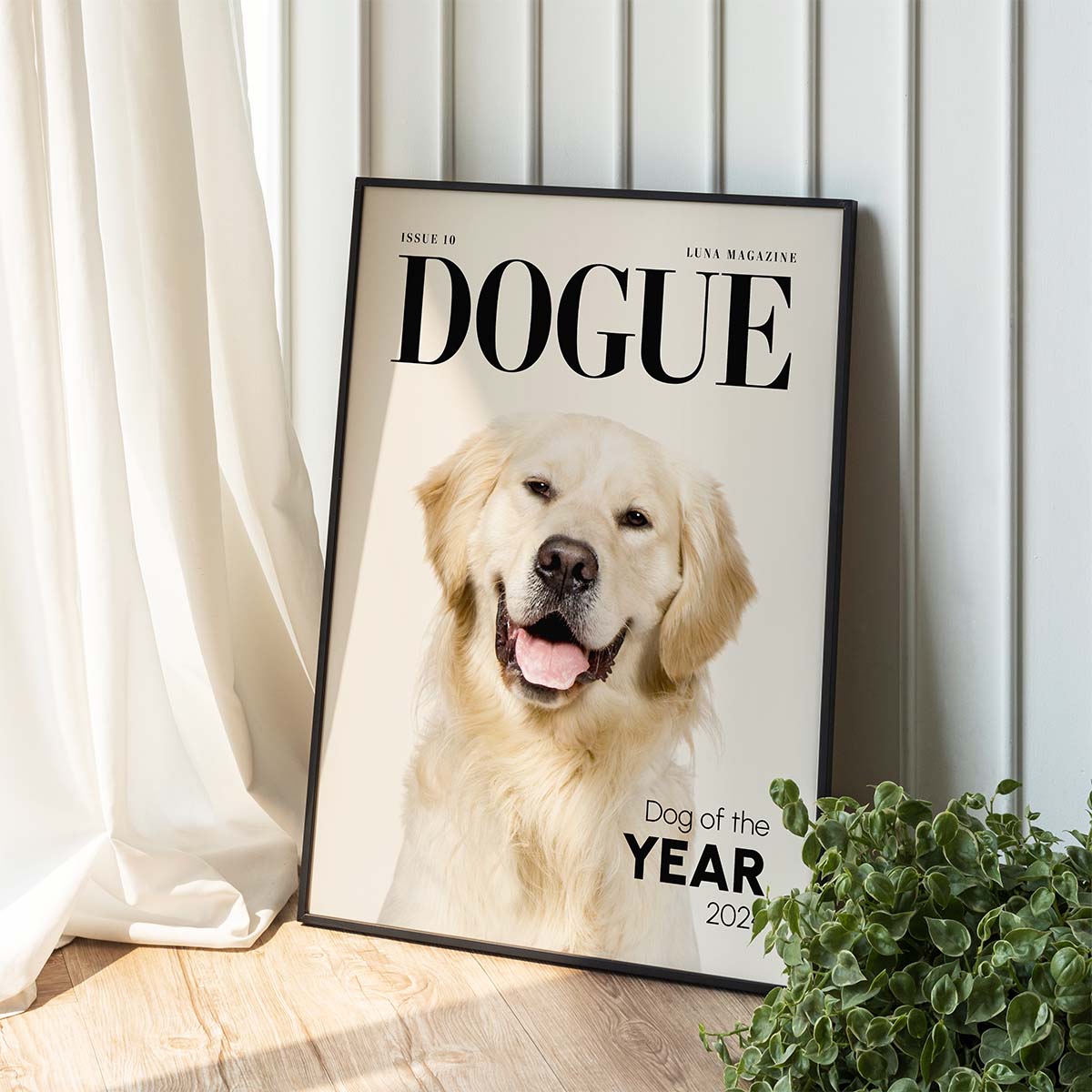 Personalised Pet Magazine Poster